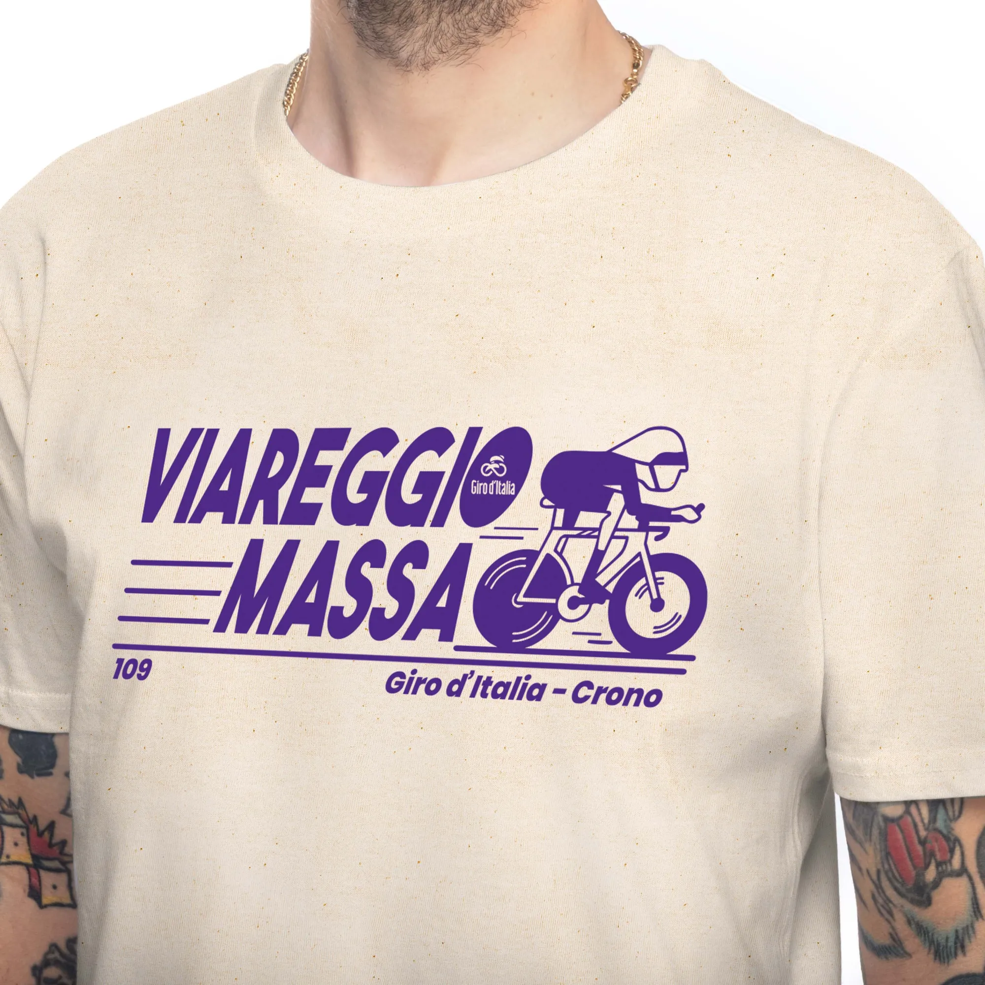Uomo Giro d'Italia Maglie*T-hirt Crono Viareggio-aa