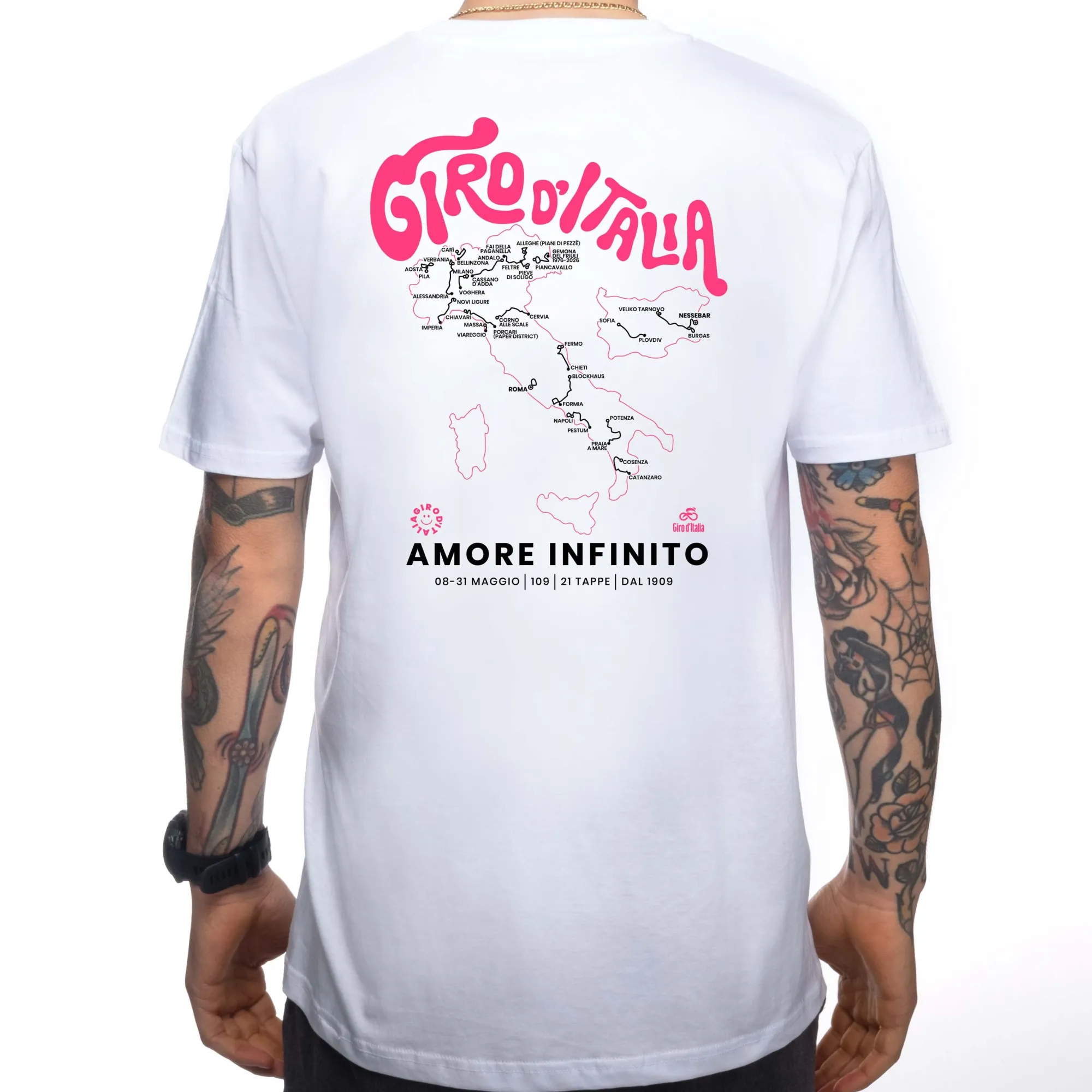 Uomo Giro d'Italia Maglie*T-hirt #109