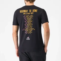 Uomo Castelli Maglie*T-hirt Giro d'Itaia - Highway To Roe