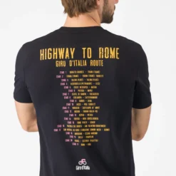 Uomo Castelli Maglie*T-hirt Giro d'Itaia - Highway To Roe