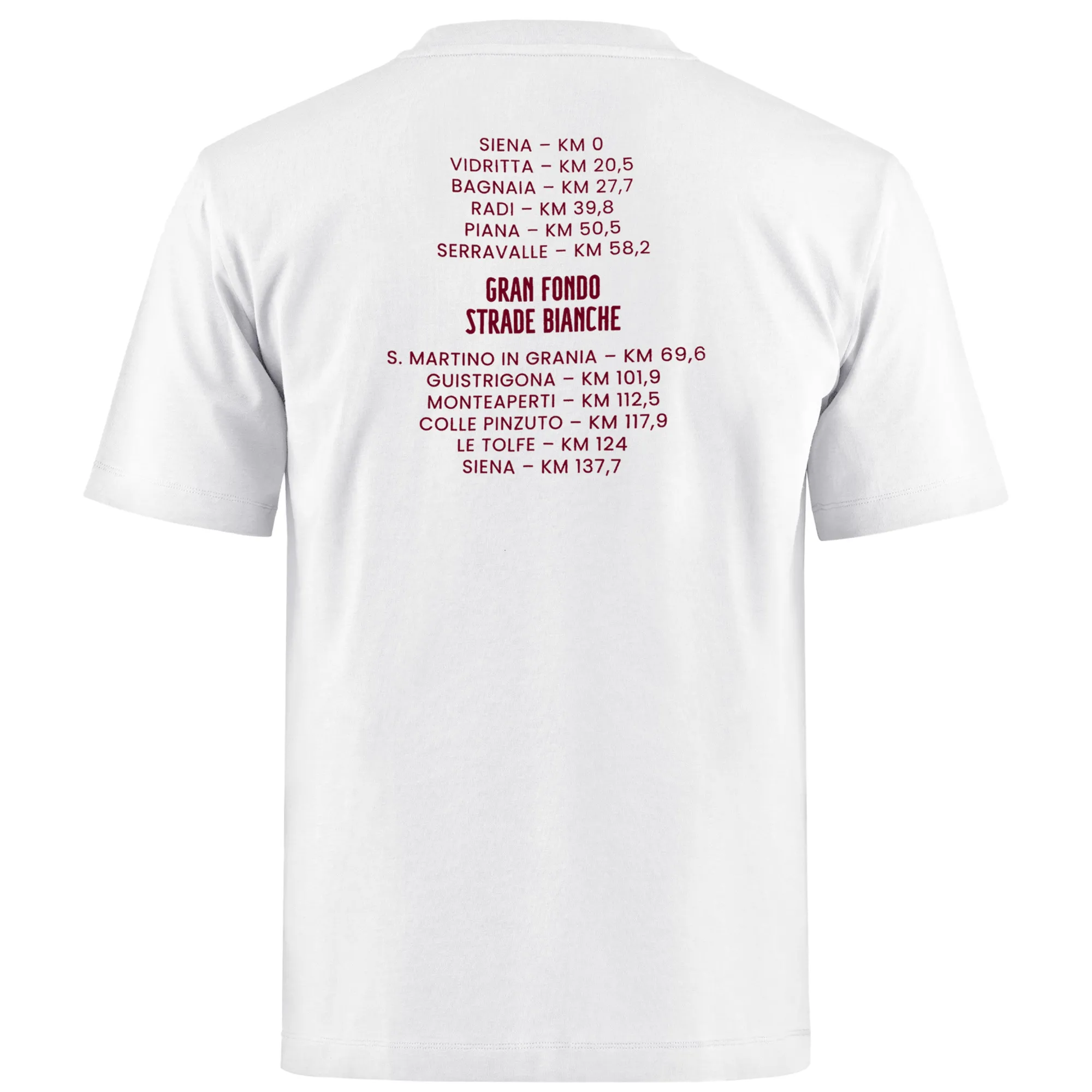Uomo Strade Bianche Maglie*T-hirt Gran Fondo terrati