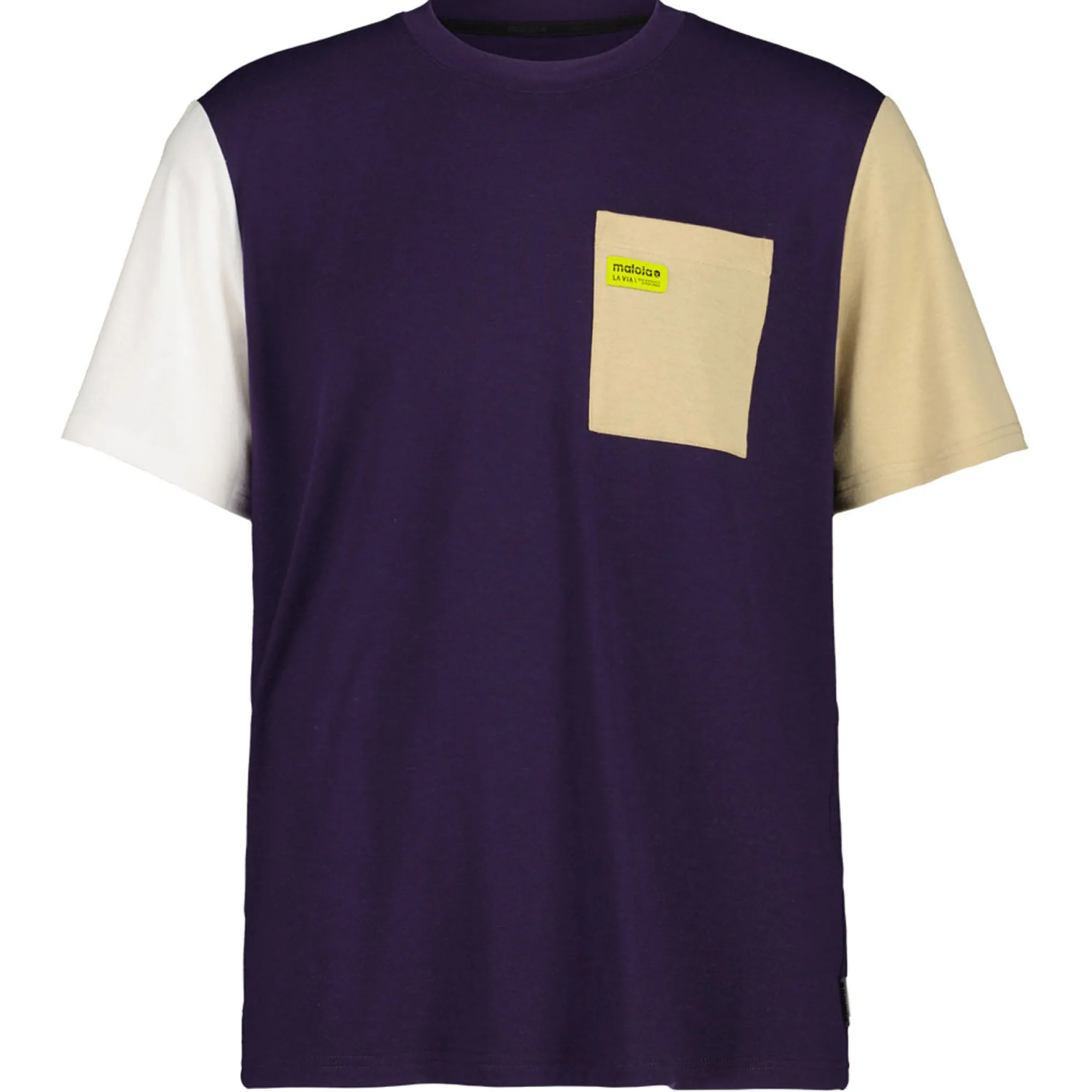 Uomo Maloja Maglie*T-hirt aigne -