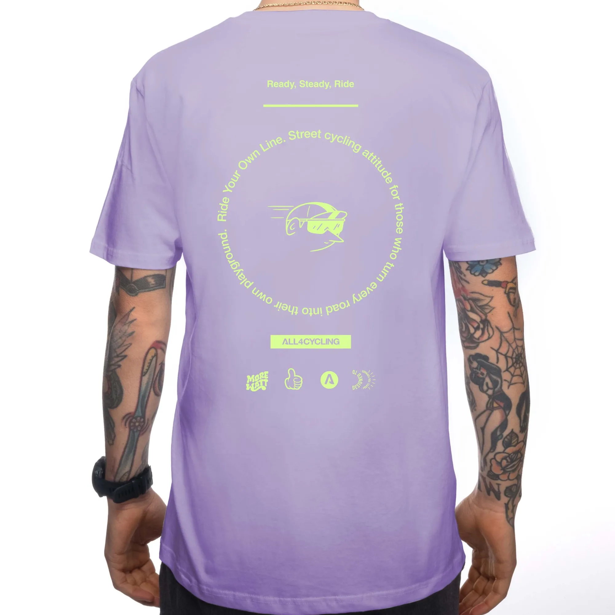 Uomo All4cycling Maglie*T-hirt ore Watt - ia
