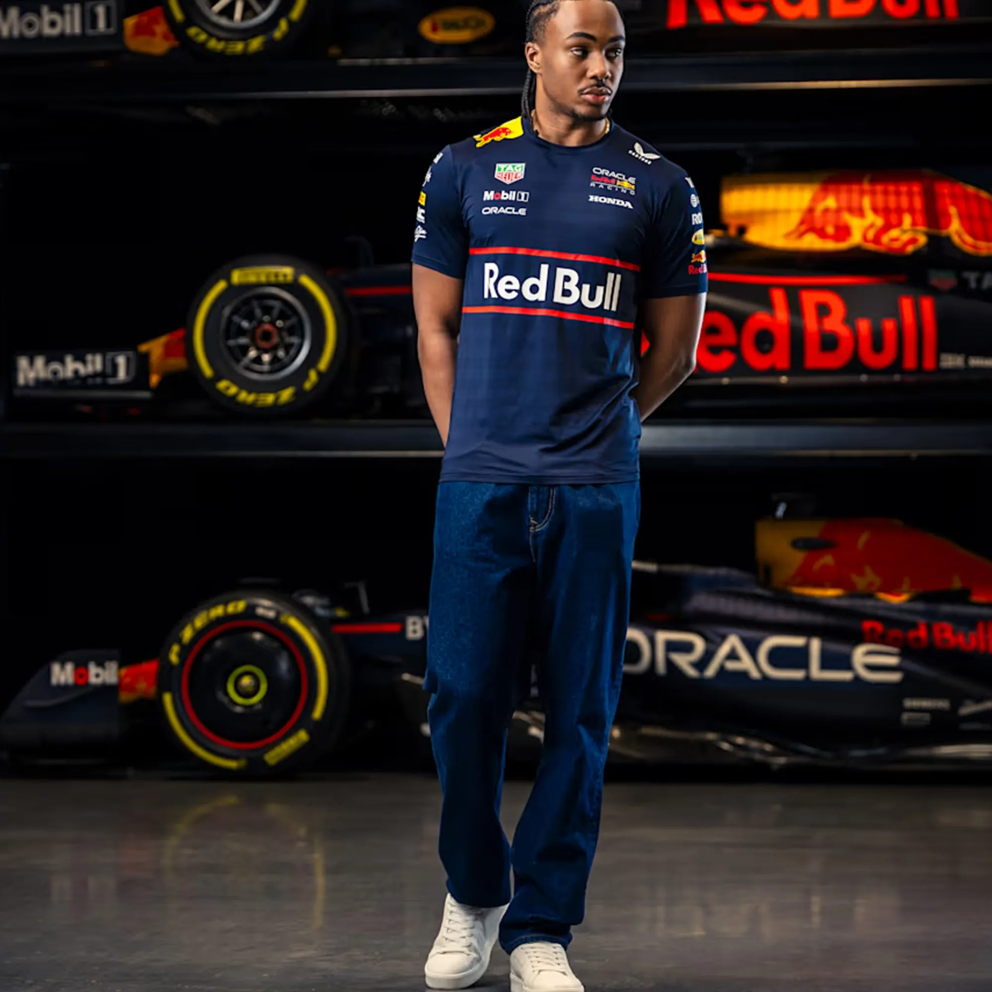 Uomo Red Bull Maglie*T-hirt Orace Racing
