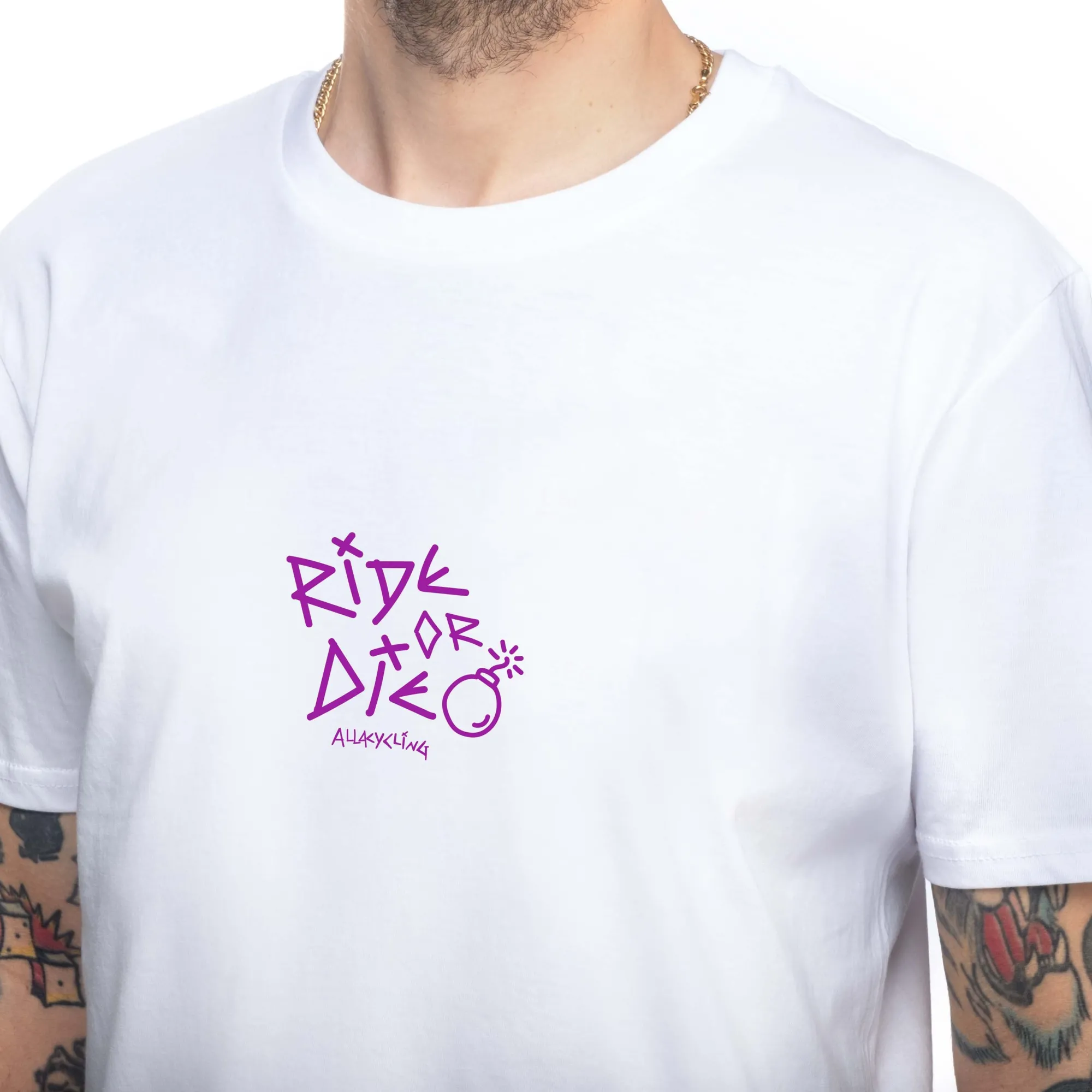 Uomo All4cycling Maglie*T-hirt Ride or Die -