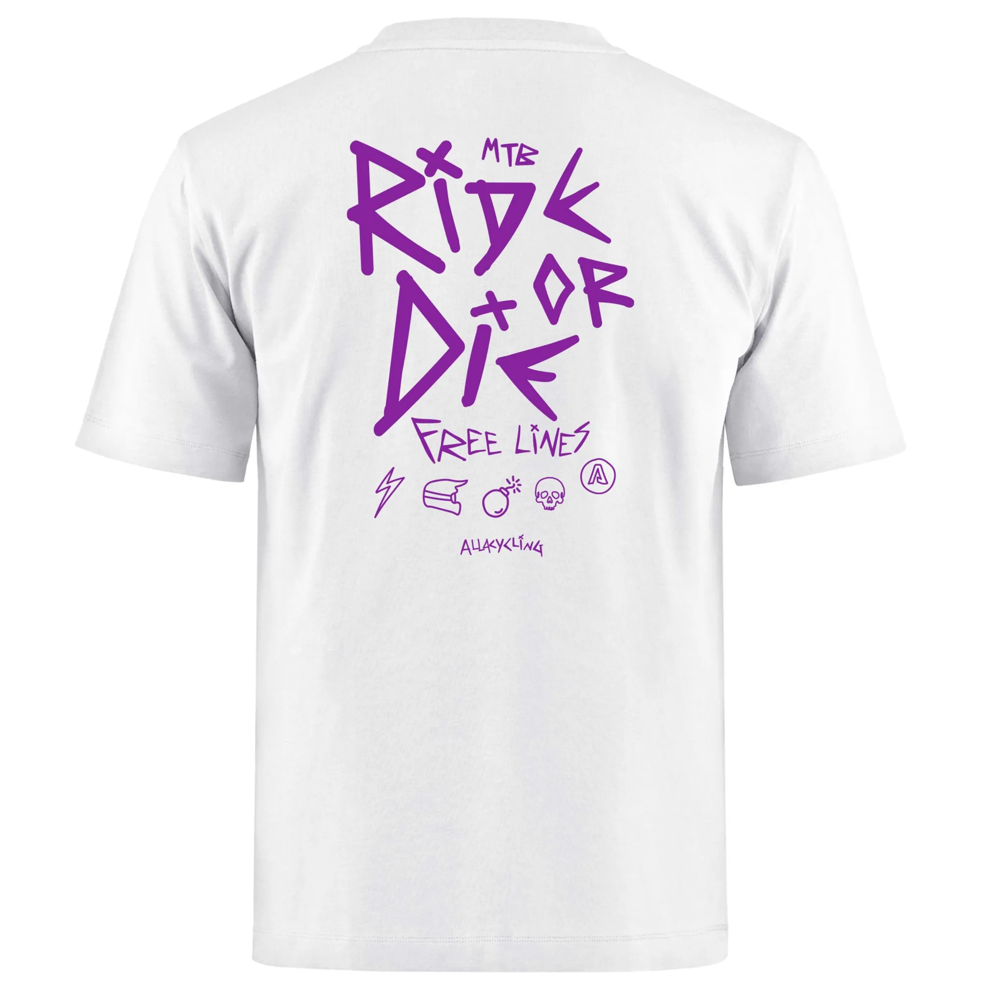 Uomo All4cycling Maglie*T-hirt Ride or Die -