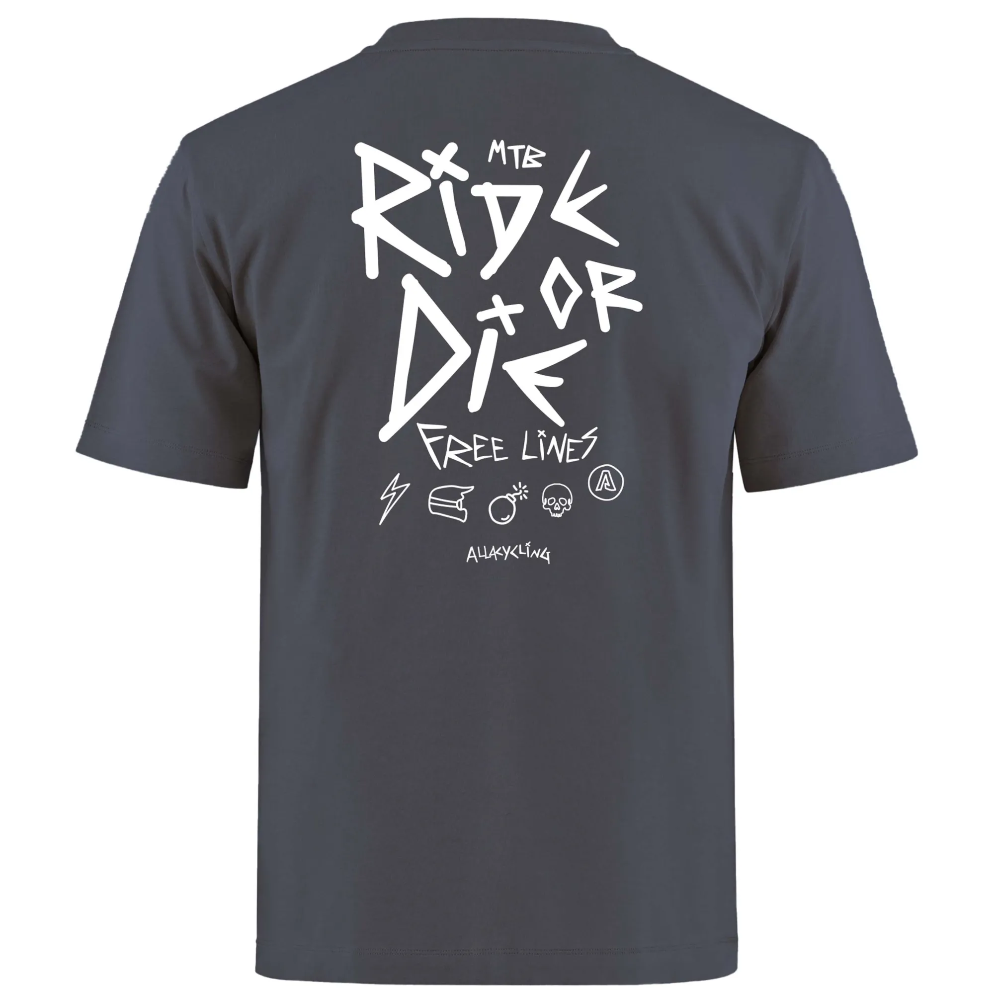 Uomo All4cycling Maglie*T-hirt Ride or Die -