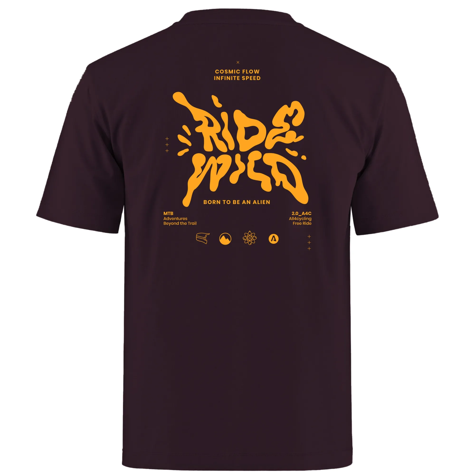 Uomo All4cycling Maglie*T-hirt Ride Wid -