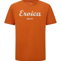 Uomo Santini Maglie*T-hirt Eroica trada - Arancio
