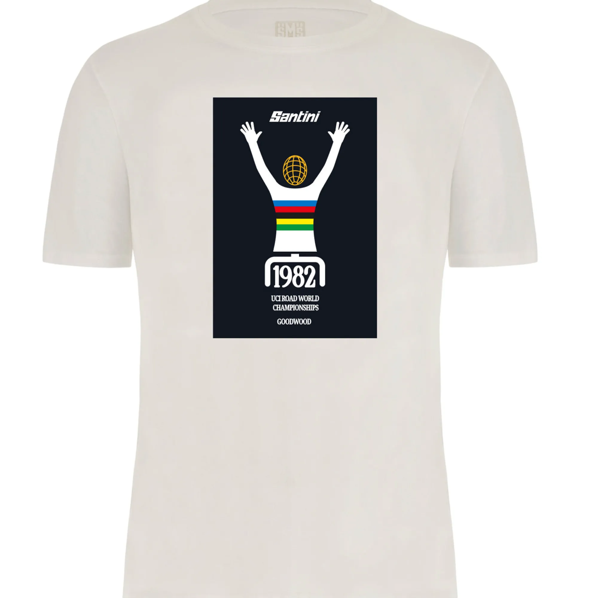 Uomo Santini Maglie*T-hirt UCI - Goodwood 1982