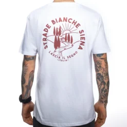Uomo Strade Bianche Maglie*T-hirt - acia i egno