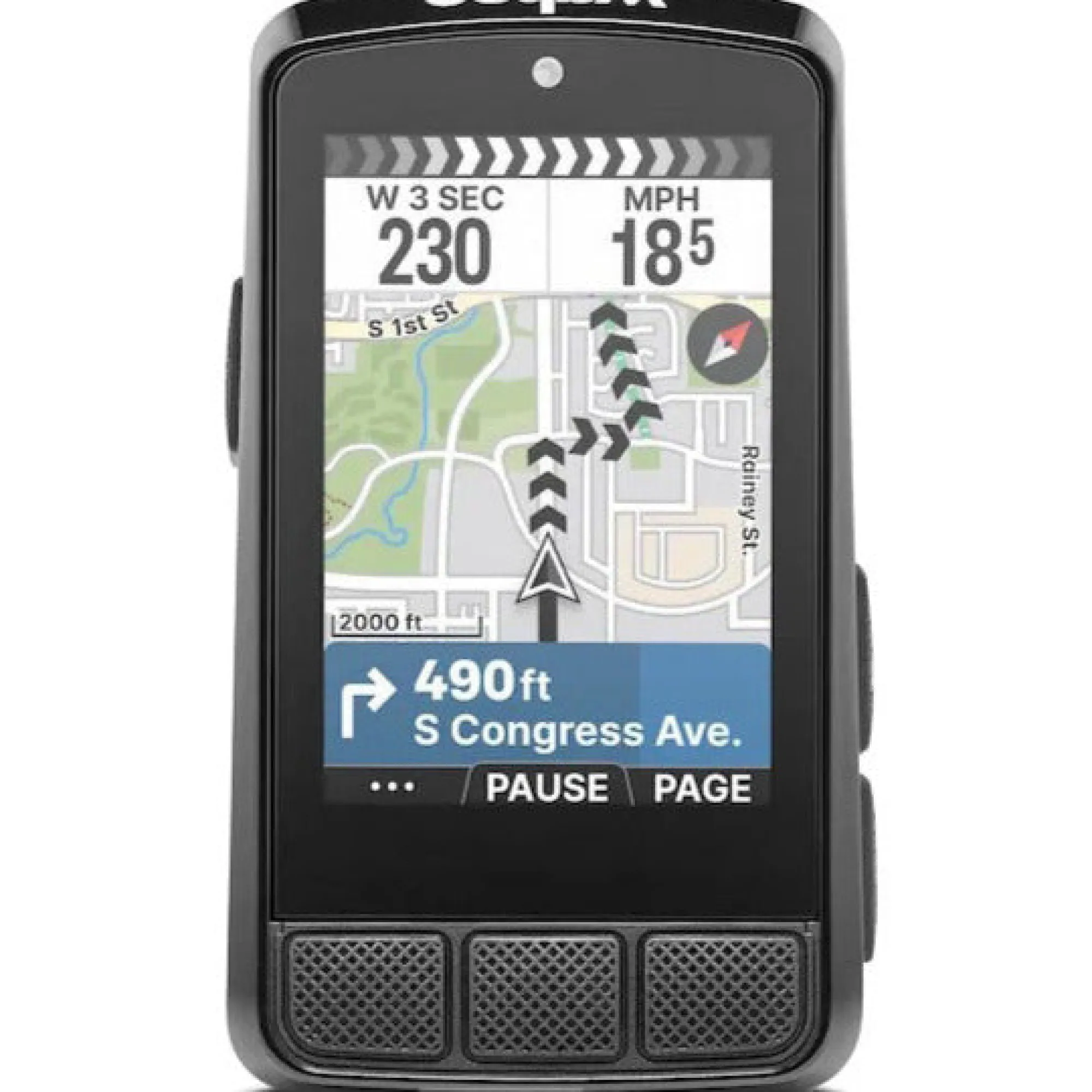 Wahoo Ciclocomputer Gps|Ciclocomputer*Elemnt Bolt 3 - Nero