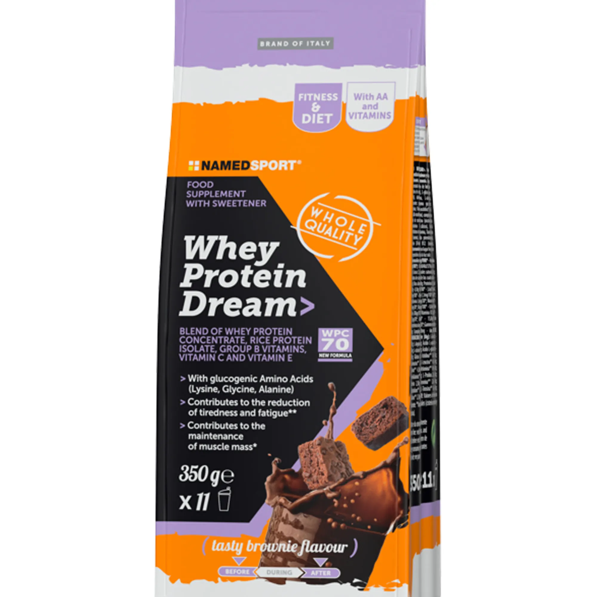 Named Proteine*Whey Protein Dream 350g - Tasty Brownie